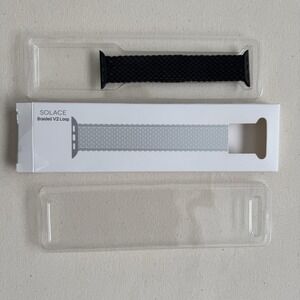 Solace Band Imperium Braided V2 Loop For Apple Watch Size:  XS Black 38/40/41MM